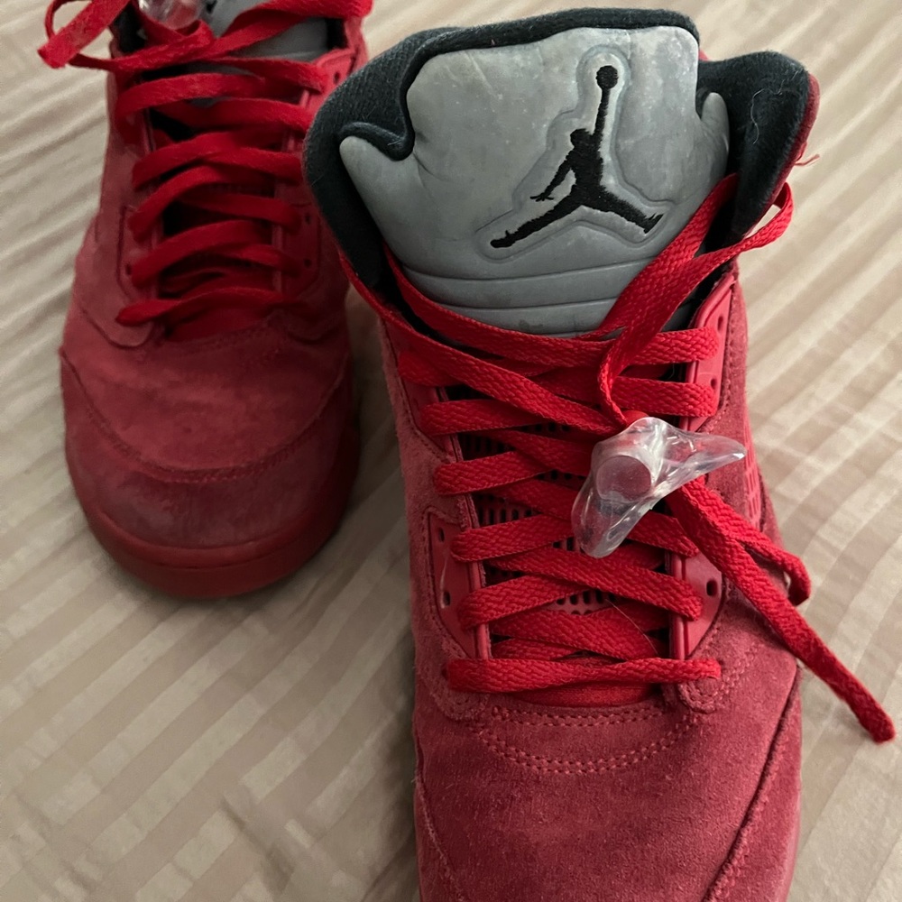 Red Air Jordan Sneakers